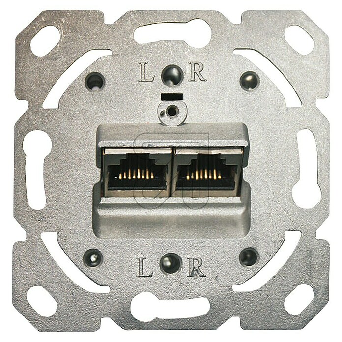 ASS UAE-Datendose CAT6E (2-fach, Weiß) | BAUHAUS