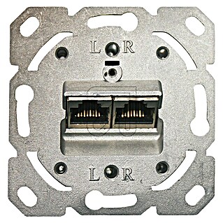 ASS UAE-Datendose CAT6E (2-fach, Weiß)