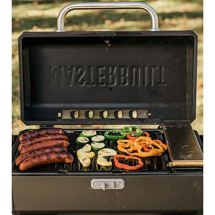 Masterbuilt Holzkohlegrill Portable (Grillfläche (B x T): 41 x 33 cm, Schwarz) | BAUHAUS