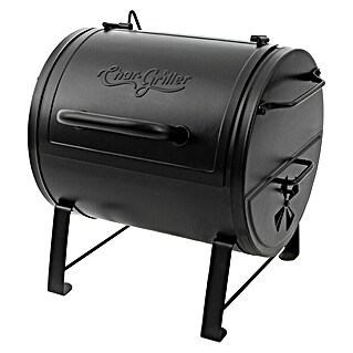Char-Griller Smoker Portable Grill and Side Fire Box (Grillfläche (B x T): 45 x 43 cm)
