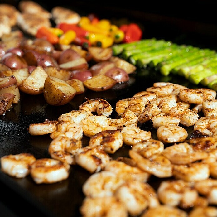 Char-Griller Plancha-Grill Flat Iron™ Premium Gas Griddle (Grillfläche (B x T): 56 x 46 cm, 14,65 kW, Anzahl Brenner: 4 Stk.) | BAUHAUS