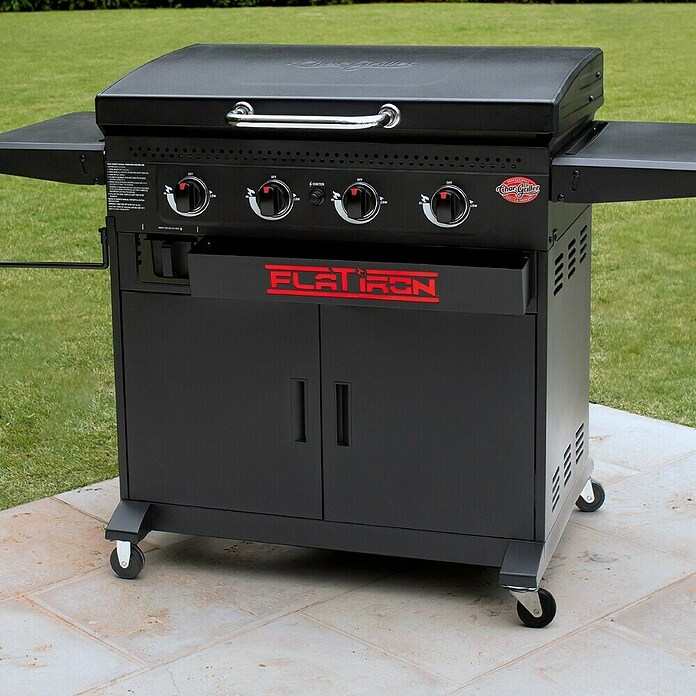 Char-Griller Plancha-Grill Flat Iron™ Premium Gas Griddle (Grillfläche (B x T): 56 x 46 cm, 14,65 kW, Anzahl Brenner: 4 Stk.) | BAUHAUS