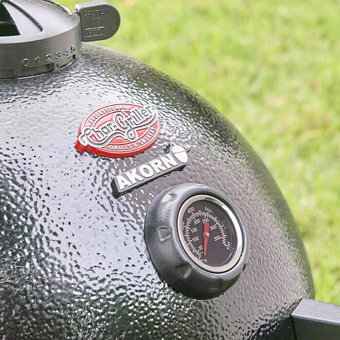 Char-Griller Holzkohlegrill Akorn Jr. Kamado (Durchmesser Grillfläche: 36 cm, Schwarz) | BAUHAUS
