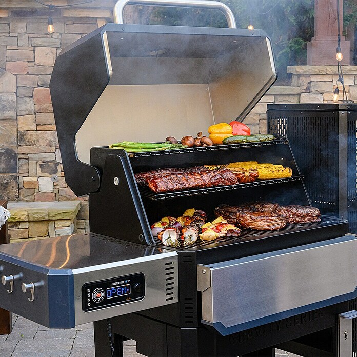 Masterbuilt Holzkohlegrill Gravity 1050 (Grillfläche (B x T): 66 x 49 cm, Schwarz) | BAUHAUS
