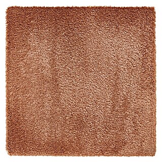 Teppichfliese Amazing (50 x 50 cm, Hochflor, 100 % Polyester, Rotbraun)