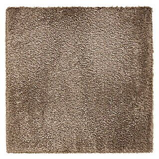 Teppichfliese Amazing (50 x 50 cm, Hochflor, 100 % Polyester, Beige)