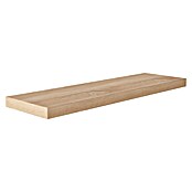 Regalux Wandboard (24 x 80 x 3,8 cm, Eiche, Belastbarkeit: 12 kg)