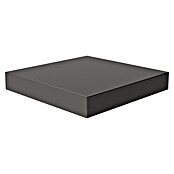 Regalux Wandboard XL4 (24 x 24 x 3,8 cm, Schwarz, Belastbarkeit: 12 kg)
