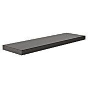 Regalux Wandboard XL4 (24 x 80 x 3,8 cm, Schwarz, Belastbarkeit: 12 kg)