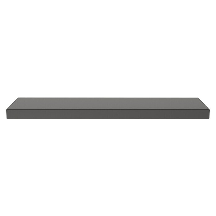 Regalux Wandboard XL4 (24 x 80 x 3,8 cm, Schwarz, Belastbarkeit: 12 kg)