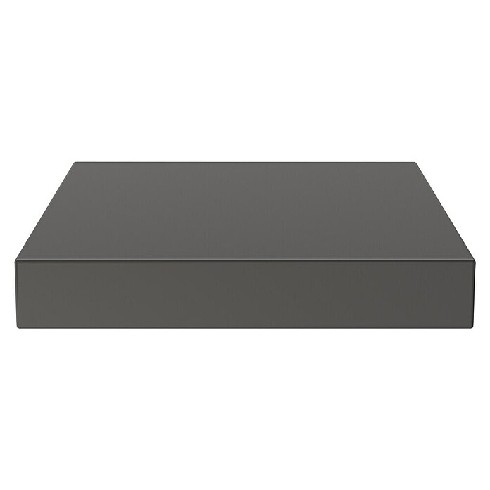 Regalux Wandboard XL4 (24 x 24 x 3,8 cm, Schwarz, Belastbarkeit: 12 kg)