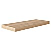 Regalux Wandboard (24 x 60 x 3,8 cm, Eiche, Belastbarkeit: 12 kg)