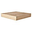 Regalux Wandboard (24 x 24 x 3,8 cm, Eiche, Belastbarkeit: 12 kg)