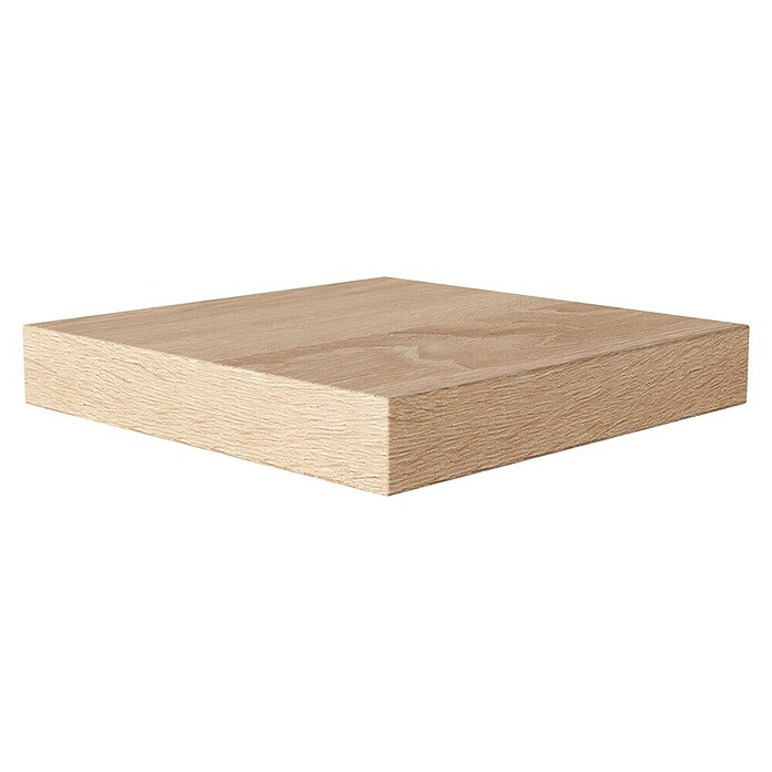 Regalux Wandboard (24 x 24 x 3,8 cm, Eiche, Belastbarkeit: 12 kg)