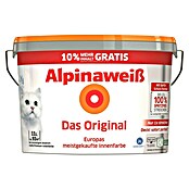 Alpina Alpinaweiß Wandfarbe Das Original (Weiß, 10 l, Matt)
