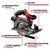 Einhell Power X-Change 18V Maschinen-Set TE-TK 18/5 + 2 (18 V, 2 Akkus, 3 Ah, 10 -tlg.) | BAUHAUS