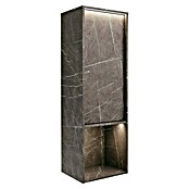 Lanzet Dune Midischrank (B x T x H: 40,3 x 32,5 x 121,6 cm, Grau-Marmor, DIN Anschlag: Links) | BAUHAUS