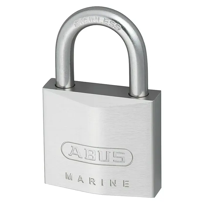 Abus Marine Candado EC-75IB/30 - An x Al: 30 x 53,5 mm, 1 ud., Latón - Candado de acero inoxidable ABUS Marine, robusto y fiable para uso marítimo.