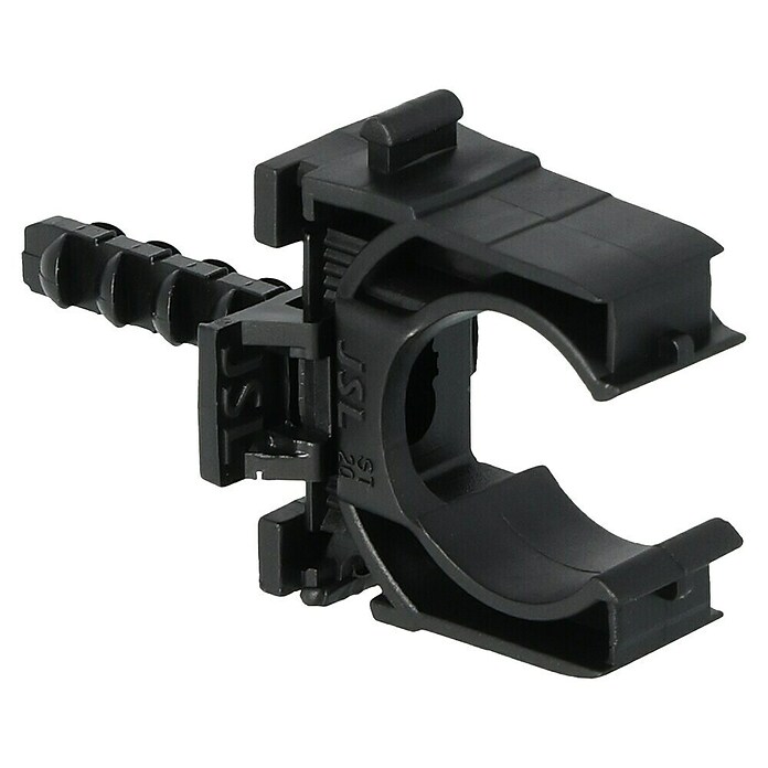 Buisclip EURO 20mm 50ST Zwart (Kunststof, 50 st.) | BAUHAUS