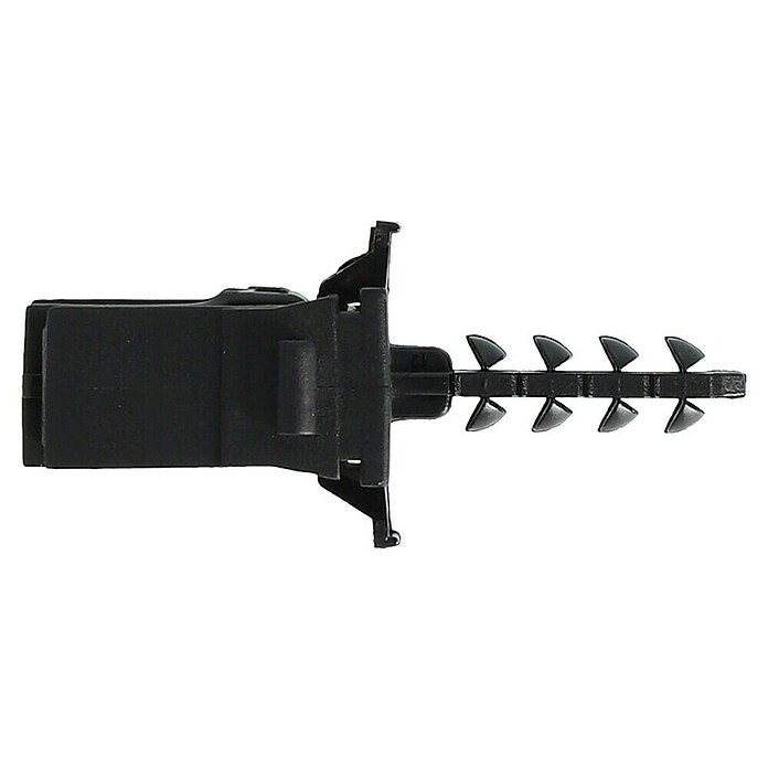 Buisclip EURO 20mm 50ST Zwart (Kunststof, 50 st.) | BAUHAUS