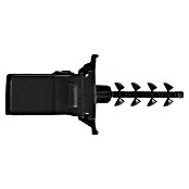 Buisclip EURO 20mm 50ST Zwart (Kunststof, 50 st.) | BAUHAUS