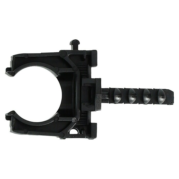 Buisclip EURO 20mm 50ST Zwart (Kunststof, 50 st.) | BAUHAUS