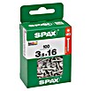Spax Universalschraube T-Star plus (Ø x L: 3,5 x 16 mm, WIROX Oberfläche, T-Star plus, 100 Stk.)