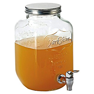 Glas - Saft - Dispenser (Behältervolumen: 4 l, Glas)