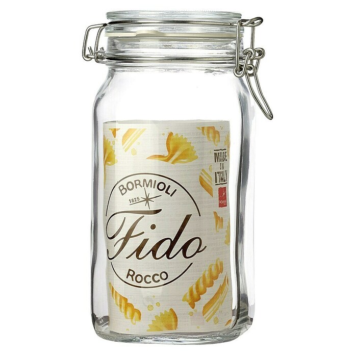 Bügelverschlussglas Fido (Ø x H: 11,5 x 21,5 cm, Nettovolumen: 1,5 l) | BAUHAUS