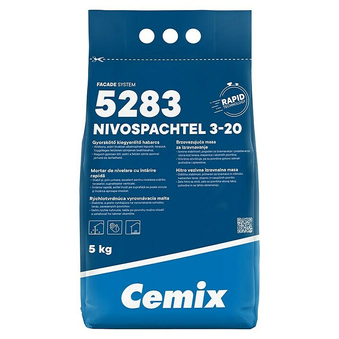 Cemix Masa za niveliranje  (3-20 mm, 5 kg) | BAUHAUS