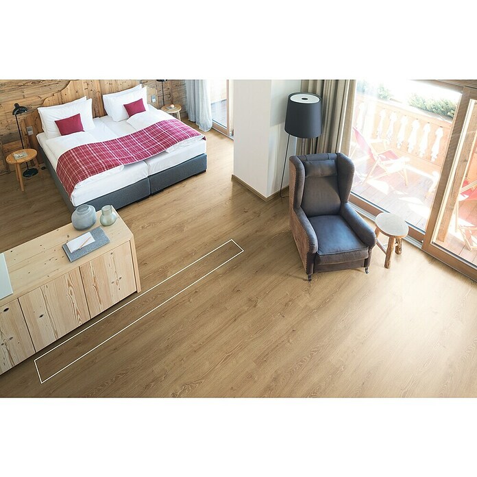 Egger Laminaat NatureSense Bayford Natuur Eiken (2.050 x 246 x 10 mm, Planken, Bruin) | BAUHAUS