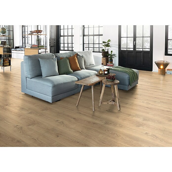 Egger Laminaat NatureSense Bayford Licht eiken (2.050 x 246 x 10 mm, Planken, Bruin) | BAUHAUS