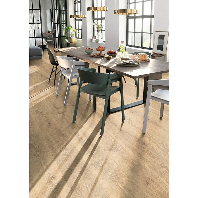 Egger Laminaat NatureSense Bayford Licht eiken (2.050 x 246 x 10 mm, Planken, Bruin) | BAUHAUS