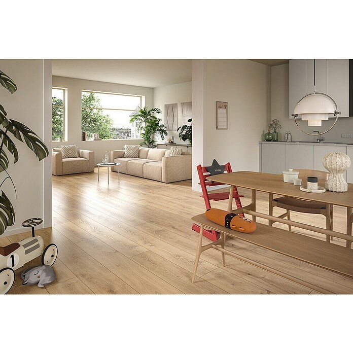Egger Laminaat NatureSense Bayford Licht eiken (2.050 x 246 x 10 mm, Planken, Bruin) | BAUHAUS