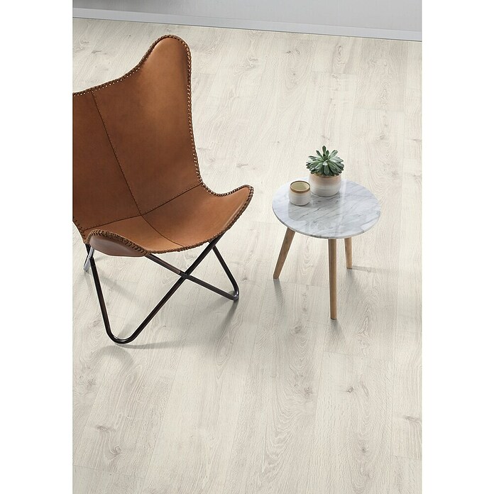 Egger Laminaat NatureSense Bayford Eiken Wit (2.050 x 246 x 10 mm, Planken, Wit) | BAUHAUS