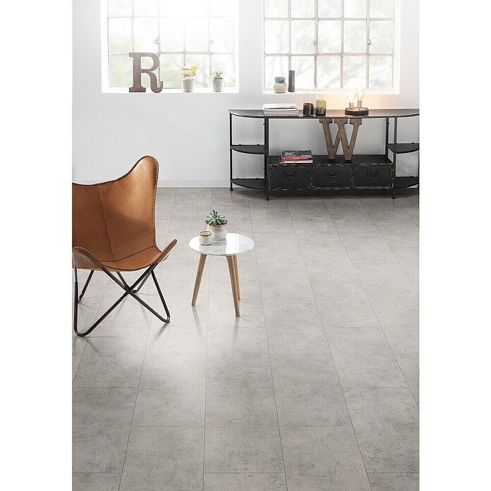 Egger Laminaat NatureSense Aqua Chicago Beton Lichtgrijs (1.292 x 327 x 8 mm, Planken, Grijs) | BAUHAUS