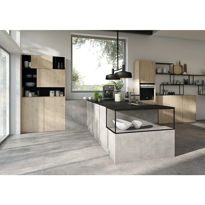Egger Laminaat NatureSense Aqua Chicago Beton Lichtgrijs (1.292 x 327 x 8 mm, Planken, Grijs) | BAUHAUS
