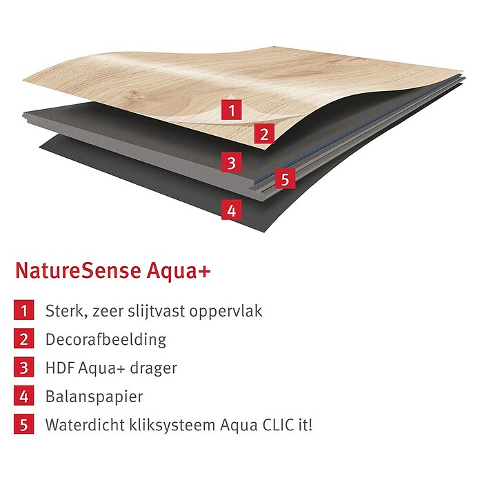 Egger Laminaat NatureSense Aqua Treviso Eiken Grijs (1.292 x 193 x 8 mm, Planken, Grijs) | BAUHAUS