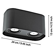 Eglo connect.z Led-spot CAMINALES-Z (4,9 W, Zwart, 24 x 12,5 x 20 cm) | BAUHAUS