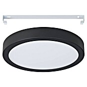Led-plafondlamp FUEVA-Z (Ø x h: 21 x 2,8 cm, Zwart) | BAUHAUS