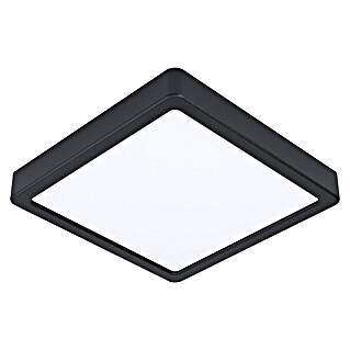 Eglo connect.z Led-plafondlamp FUEVA-Z (l x b x h: 21 x 21 x 2,8 cm, Dimbaar, Zwart)