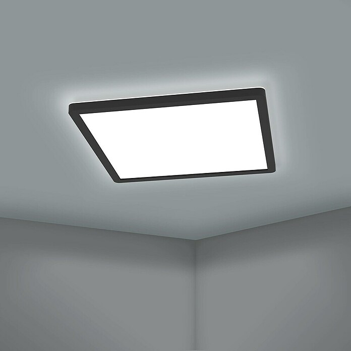 Eglo connect.z Led-plafondlamp ROVITO-Z vierkant (l x b x h: 29,5 x 29,5 x 2,5 cm, Dimbaar) | BAUHAUS