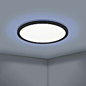 Eglo connect.z Led-plafondlamp ROVITO-Z rond (Ø x h: 29,5 x 2,5 cm, Dimbaar, Zwart) | BAUHAUS
