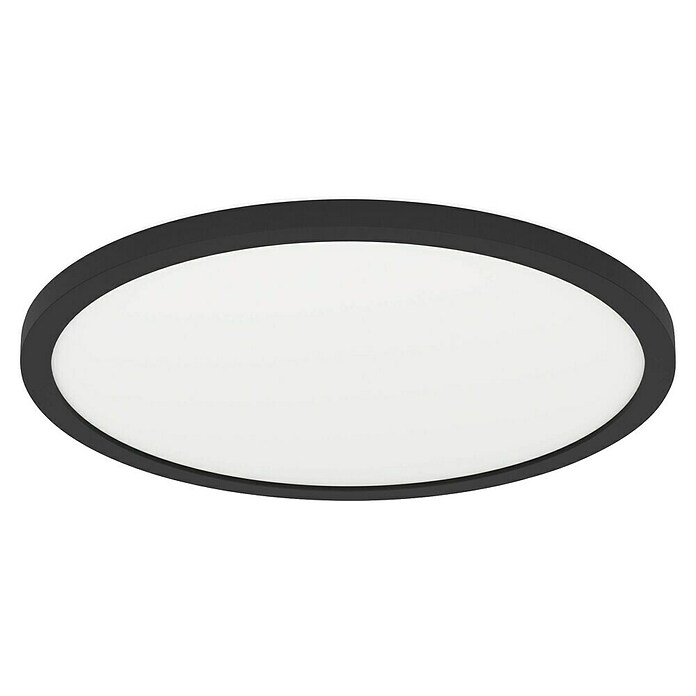 Eglo connect.z Led-plafondlamp ROVITO-Z rond (Ø x h: 29,5 x 2,5 cm, Dimbaar, Zwart) | BAUHAUS