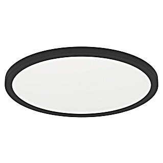 Eglo connect.z Led-plafondlamp ROVITO-Z rond (Ø x h: 29,5 x 2,5 cm, Dimbaar, Zwart)