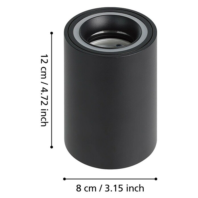 Eglo connect.z Led-spot CAROSSO-Z (Ø x h: 80 x 95 mm, 4,9 W) | BAUHAUS