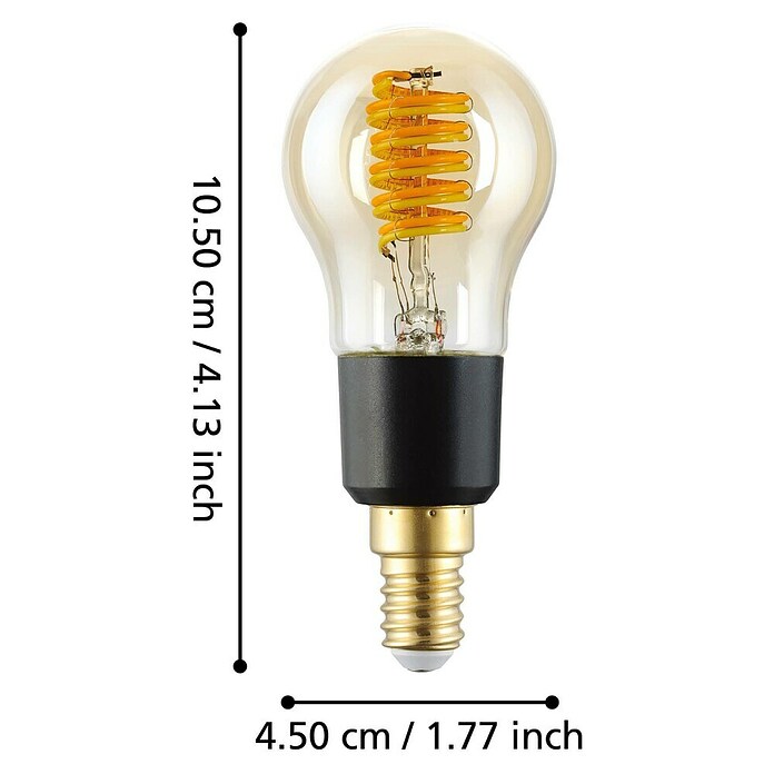 Eglo connect.z Ledlichtbron E14 Amber (4,9 W, 320 lm) | BAUHAUS