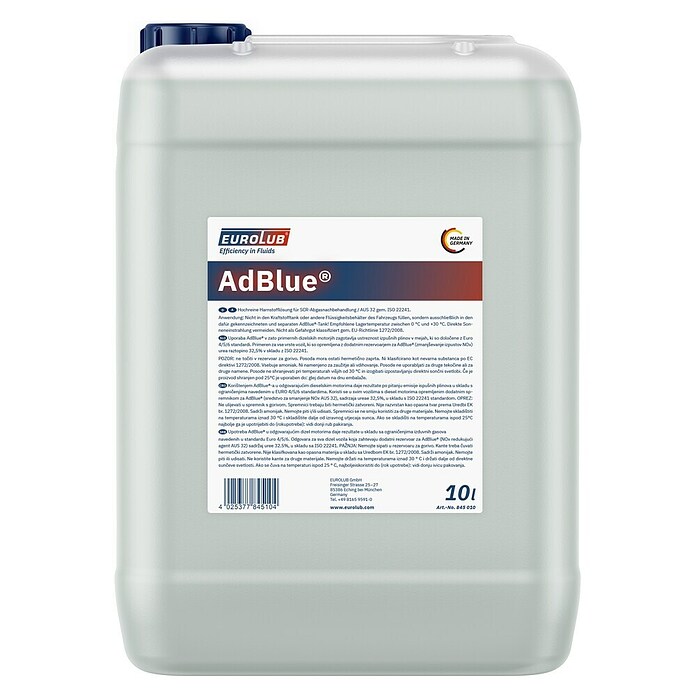 EuroLub AdBlue mit Flexausgießer (10 l) | BAUHAUS