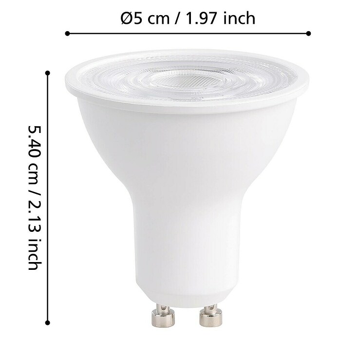 Eglo connect.z Ledlichtbron GU10 CCT (4,9 W, 400 lm) | BAUHAUS