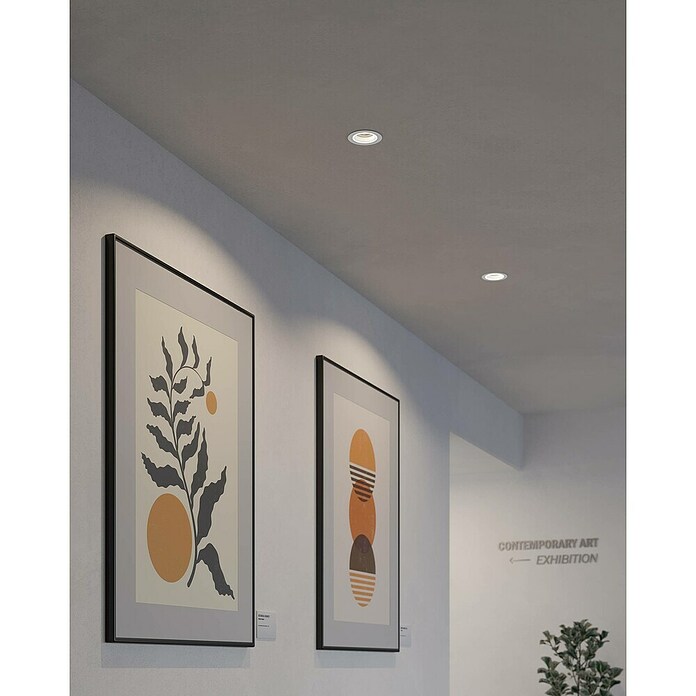 Eglo connect.z Led-inbouwspot CAROSSO-Z (4,7 kW, Diameter: 95 mm, Wit) | BAUHAUS